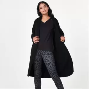 Image of Biba BIBA Leopard Print Coatigan - Black