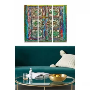 Image of MDF132664946 Multicolor Decorative MDF Painting (3 Pieces)
