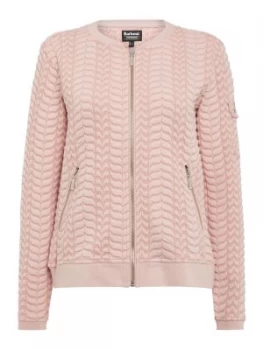 Image of Barbour Barbour International Blyton Sweat Jumper Pink