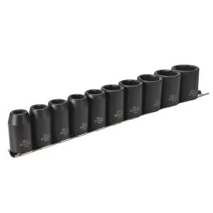 Image of Teng 9121 Impact Socket Set of 10 Metric 1/2in Drive