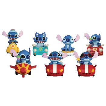 Image of Beast Kingdom Pull Back Car 6pc Set - Lilo & Stitch