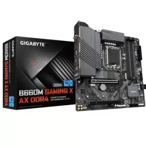 Image of Gigabyte B660M GAMING X AX DDR4 LGA1700 Intel Micro-ATX Motherboard