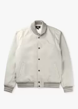 Image of Paige Mens Tomlinson Bomber Jacket In London Fog