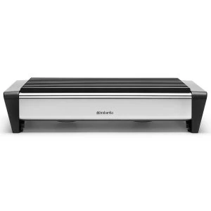 Image of Brabantia Food Warmer 2 burner - Matt Steel