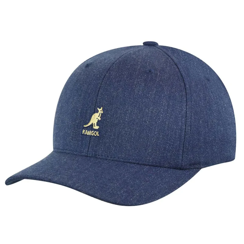 Image of Kangol Cap Kangol Wool Flexfit Baseball Bleu Unisex L/XL 8650BC-DN425