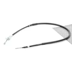 Image of RIDEX Brake Cable 124C0228 Hand Brake Cable,Parking Brake Cable VW,MERCEDES-BENZ,LT 28-46 II Kastenwagen (2DA, 2DD, 2DH)