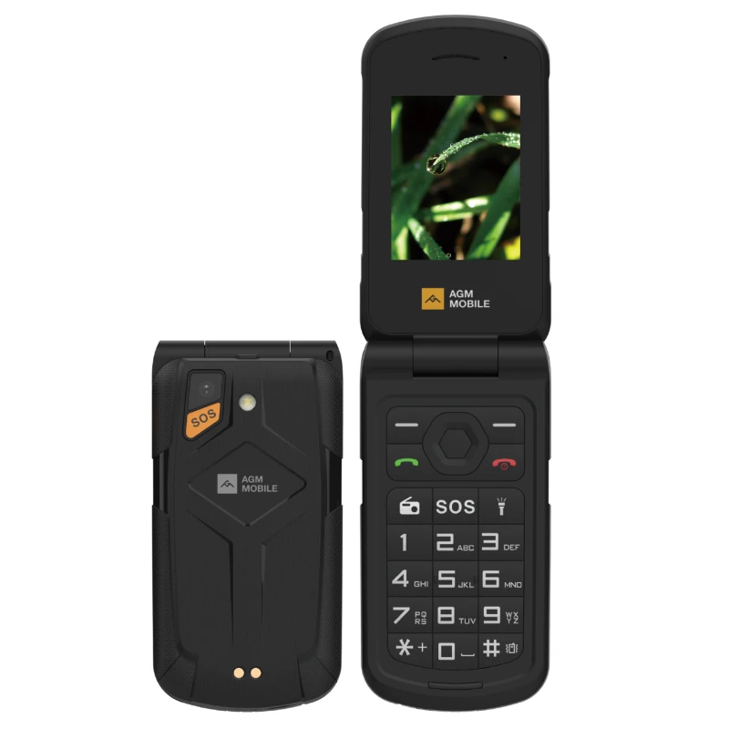 Image of AGM M10 4G Clamshell Rugged Basic Feature Non-Smart Mobile Phone IP69