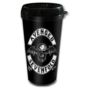 Image of Avenged Sevenfold - Death Bat Crest Travel Mug