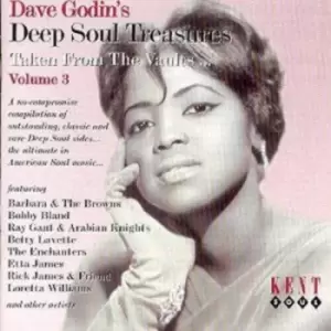 Image of Various Artists - Dave Godin's Deep Soul Treasures: (TAKEN FROM THE VAULTS)-VOL 3 CD Album - Used