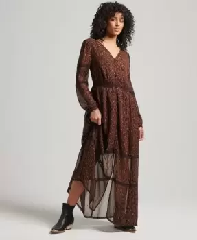 Image of Superdry Woven Maxi Dress