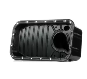 Image of RIDEX Oil Sump with oil drain plug 592O0150 Oil Pan CHEVROLET,SPARK (M300),Aveo / Kalos Schragheck (T250, T255),Aveo / Kalos Limousine (T250, T255)