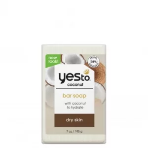 Image of yes to Coconut Milk Bar Soap 195g