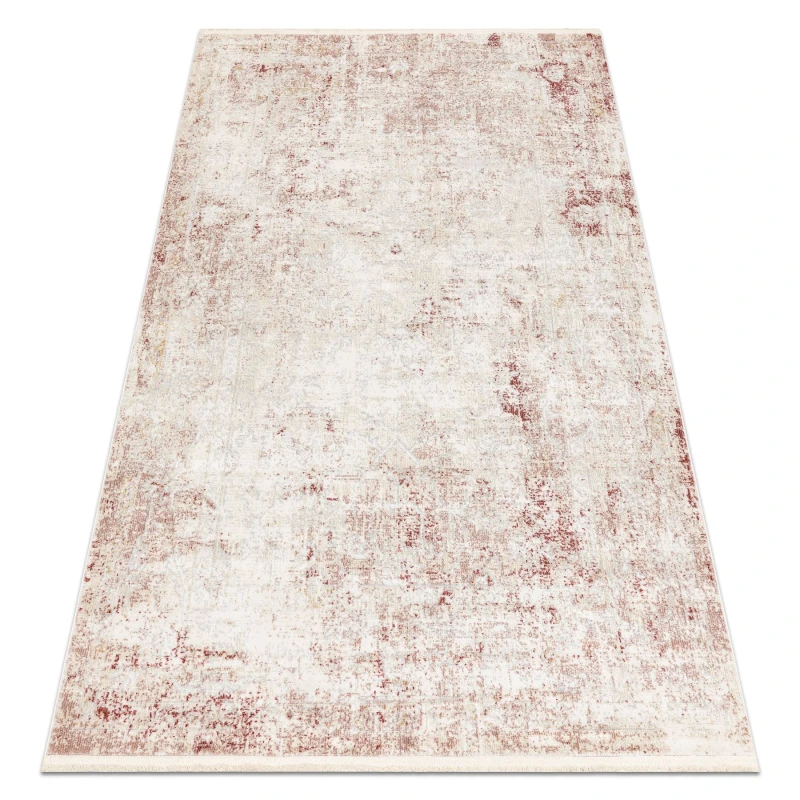Image of RugsX Distin 0828A Pink / Powder / White Modern Carpet - Abstraction, Vintag 140X190 Cm