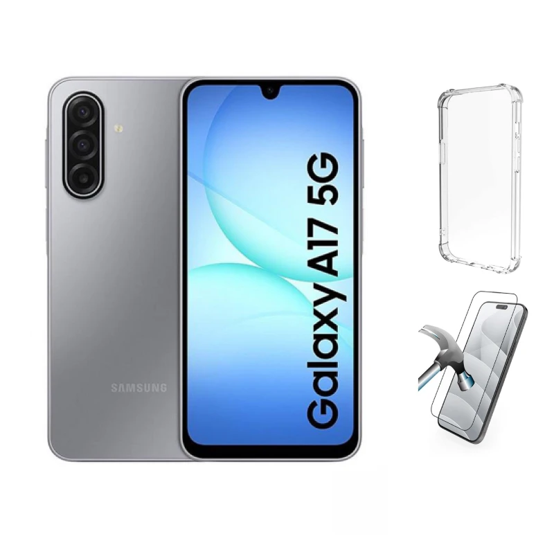 Image of Samsung Galaxy A17 5G - 128GB Grey unisex Case Set