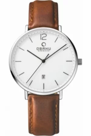Image of Mens Obaku Toft Watch V181GDCWRN