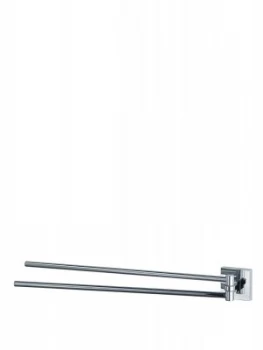 Image of Aqualux Haceka Mezzo 42.1cm Adjustable Towel Rail