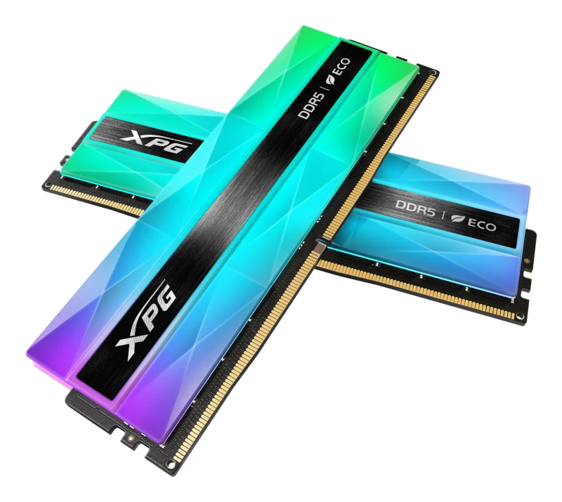 Image of ADATA XPG Lancer Neon RGB 32GB (2x16GB) 6000MHz CL30 DDR5 XMP EXPO Memory Kit - AX5U6000C3016G-DCLANRSG