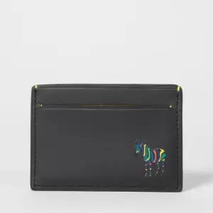 Image of Paul Smith Logo-Stamped Leather Card Holder