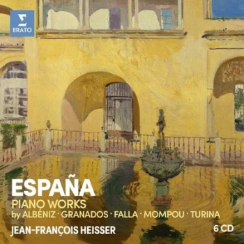 Image of Espana Piano Works By Albeniz - Granados - Falla - Mompou - Turina by Jean-Francois Heisser CD Album