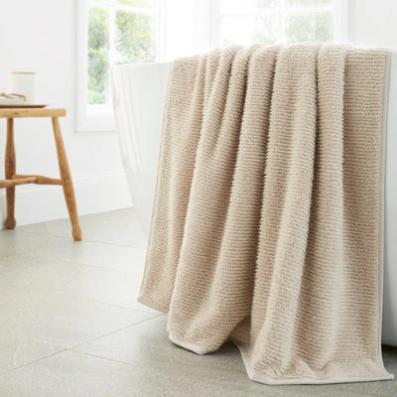 Image of Bianca Soft Zero Twist Spa Towels Natural