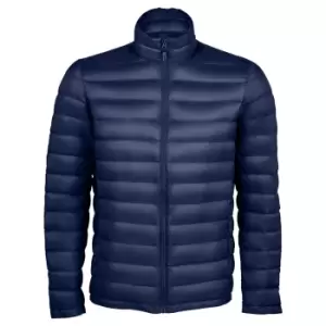 Image of SOLS Mens Wilson Lightweight Padded Jacket (S) (French Navy)