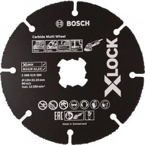 Image of Bosch Accessories 2608619284 Cutting disc (straight) 1 Piece 125mm