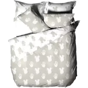Image of Furn Be Kind Duvet Cover Set (Double) (Grey) - Grey