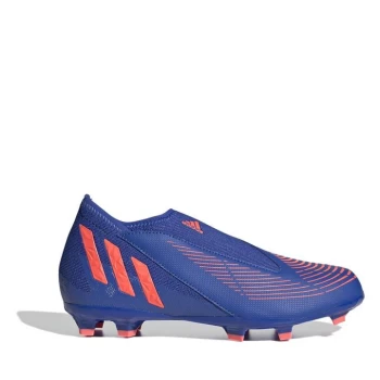 Image of adidas Predator .3 Laceless Junior FG Football Boots - Blue