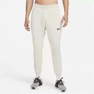 Image of Nike Dri-FIT Mens Fleece Training Pants - Beige