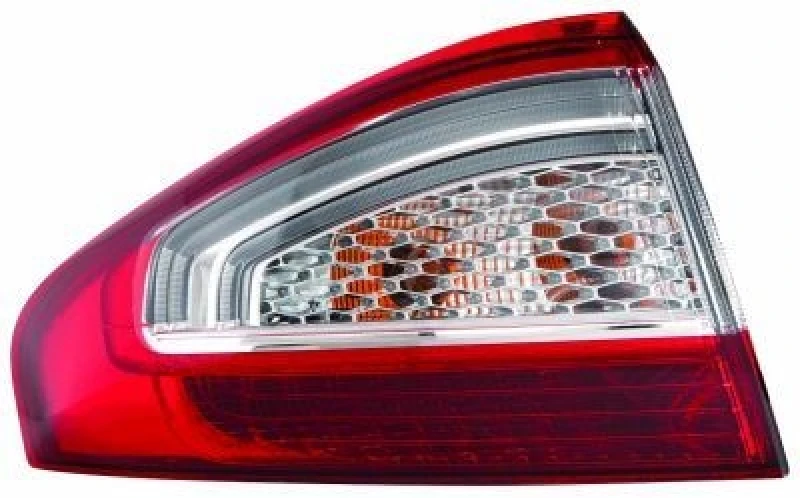 Image of ABAKUS 431-1999R-UE Rear light Outer section, without bulb, Right, LED Combination Rearlight (391)