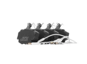 Image of RIDEX Brake pad set Front Axle 402B0957 Brake pads,Brake pad set, disc brake CITROEN,ZX (N2),ZX Break (N2)