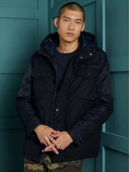 Image of Superdry Field Jacket, Dark Navy Size M Men