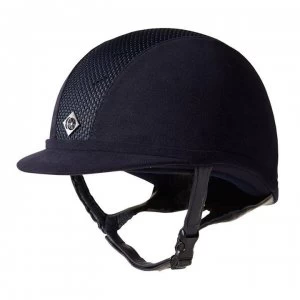 Image of Charles Owen AYR8 Riding Hat Adults - Navy