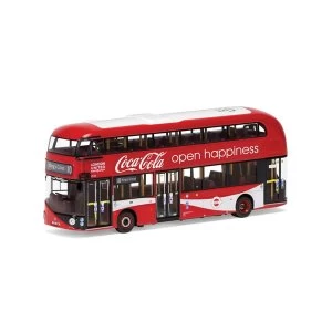Image of New Routemaster London United Route 10 Kings Cross Coca Cola Corgi Model Bus