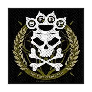 Image of Five Finger Death Punch - Knuckles Crown Standard Patch
