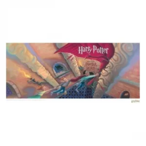 Image of Harry Potter Art Print Chamber of Secrets Book Cover Artwork Limited Edition 42 x 30 cm