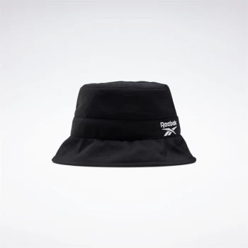 Image of Reebok Classics Foundation Bucket Hat Unisex - Black / Black