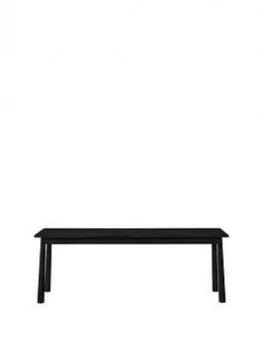 Image of Hudson Living Wycombe Dining Bench - Black
