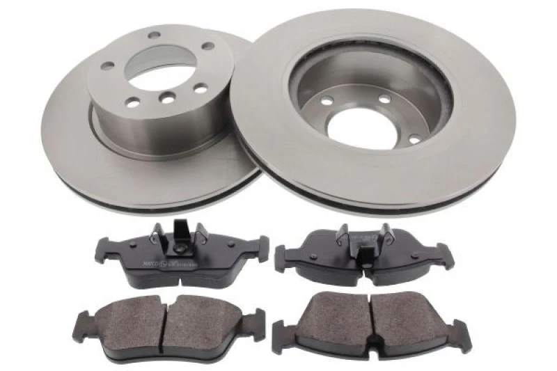 Image of MAPCO 47895 Brake disc and pads set Front Axle, Brake Disc Type: Vented, excl. wear warning contact Brake Set,disc brakes (3405)