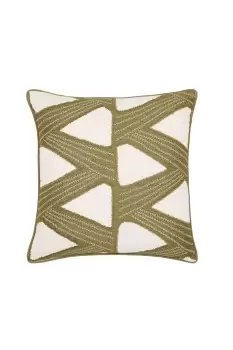 Image of 'Kanoko' Embroidered Cushion