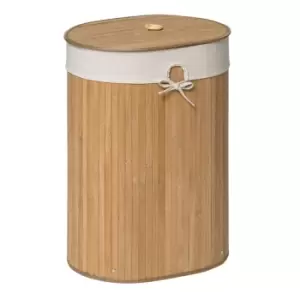 Image of Premier Housewares Kankyo Bamboo Laundry Hamper - Natural