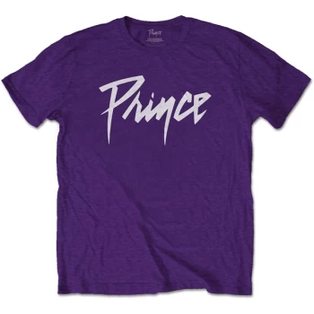 Image of Prince - Logo Unisex Small T-Shirt - Purple