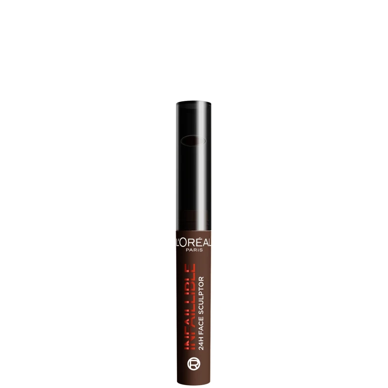 Image of LOreal Paris Infallible Face Sculptor, Sculpting Stick Dark, Make Up, Transfer Proof, Ease & Precision, 24H Wear - Dark