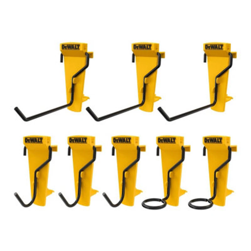 Image of DEWALT DXL 8 Piece Hand Tool Storage Hook Set DWST82816-0