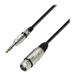 Image of 3m Adam Hall Audio Cable Female XLR to Male Stereo Jack