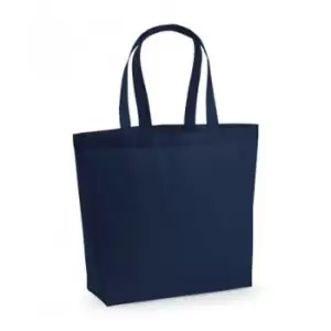 Image of Premium Cotton Maxi Tote Bag (One Size) (French Navy) - Westford Mill