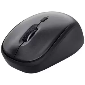 Image of Trust TM-201 Mouse Radio Optical Black 4 Buttons 1600 dpi Quiet keypad