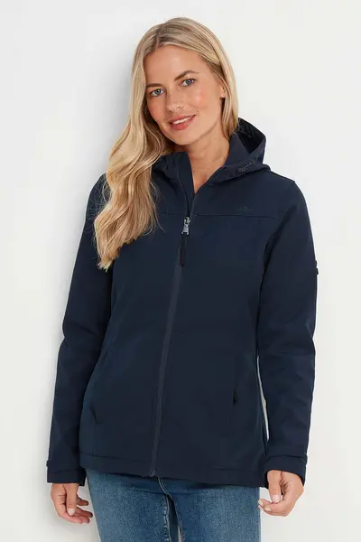 Image of TOG24 'Keld' Softshell Hooded Jacket Navy