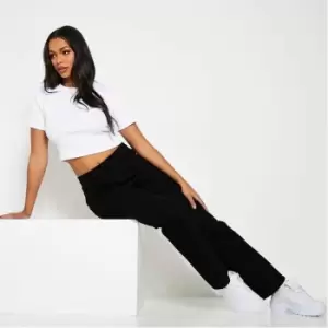 Image of I Saw It First Straight Leg Jean - Black