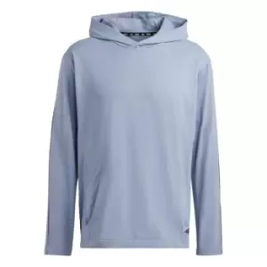Image of adidas Yoga Graphic Training Hoodie Mens - Blue